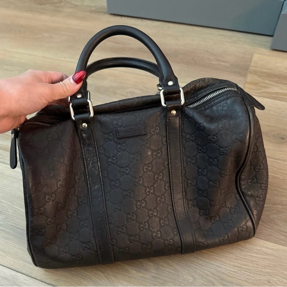 Gucci Boston Brown Bag - Picture 2 of 12